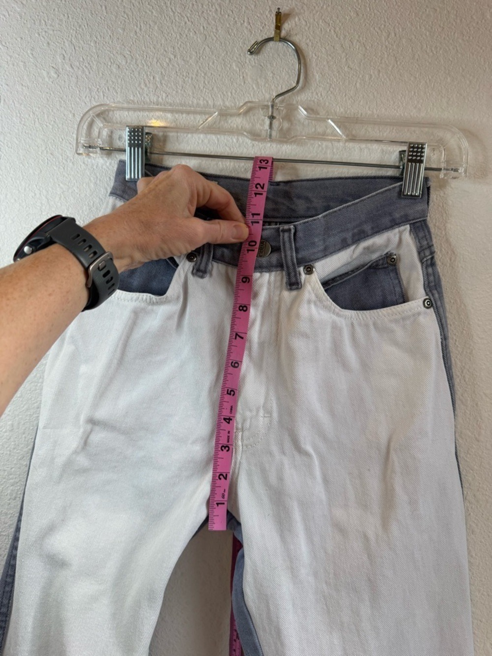 CODA Colorblock Two-Tone High Rise Denim - Picture 7 of 11